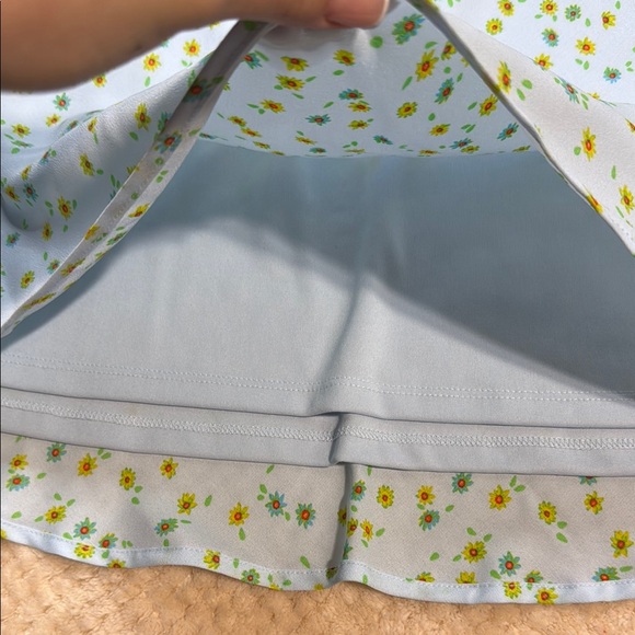 Wild Fable Blue Floral Skirt - Picture 4 of 6